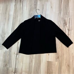 CALVIN KLEIN Black Cardigan Sweater Women's Medium READ